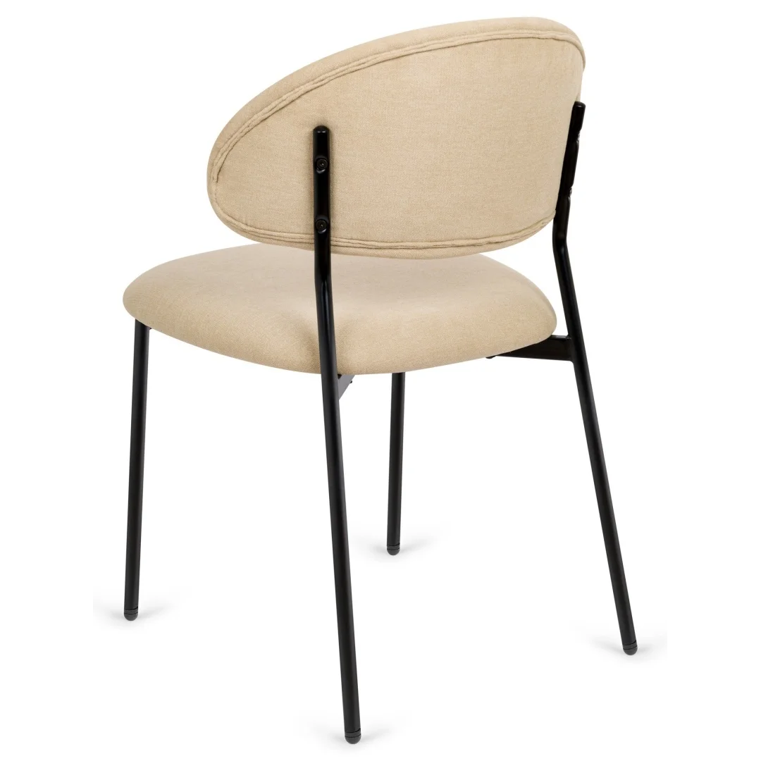 Krzesło tapicerowane MADRYT BEIGE FABRIC — zdjęcie 4