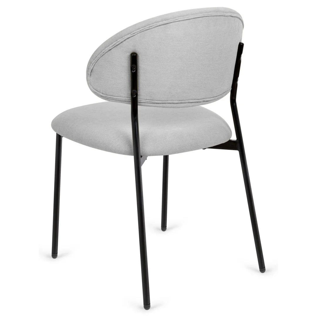 Krzesło tapicerowane MADRYT GREY FABRIC — zdjęcie 5