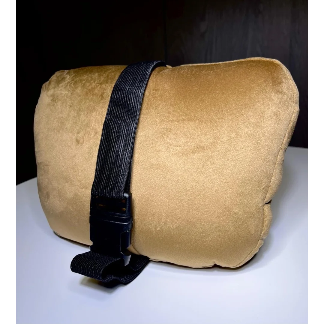Poduszka zagłówek BEIGE ALCANTARA V — zdjęcie 7