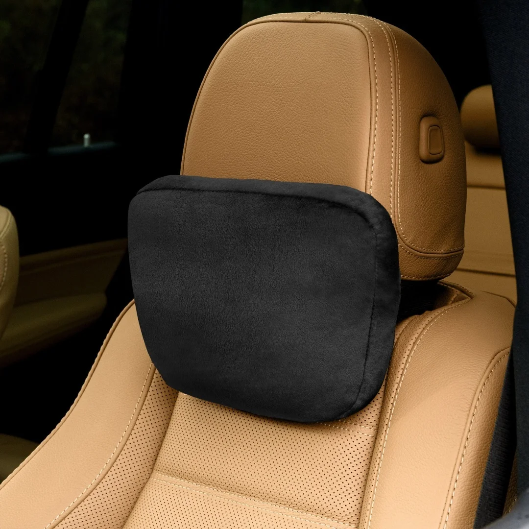 Poduszka zagłówek BLACK ALCANTARA H — zdjęcie 5