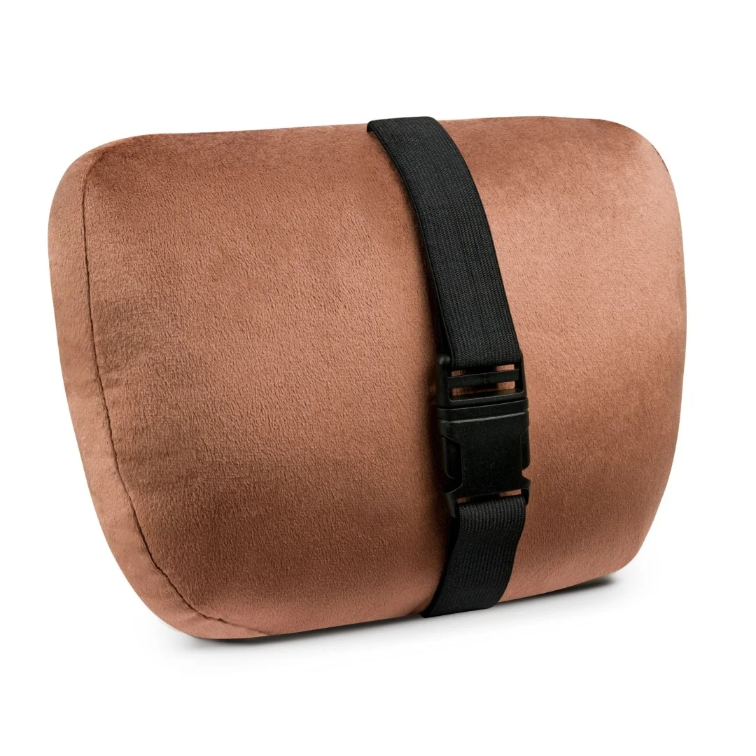 Poduszka zagłówek BROWN ALCANTARA V — zdjęcie 4