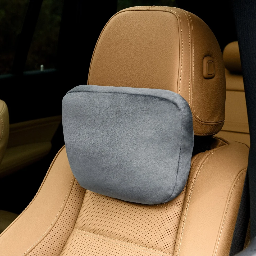 Poduszka zagłówek GREY ALCANTARA H — zdjęcie 5
