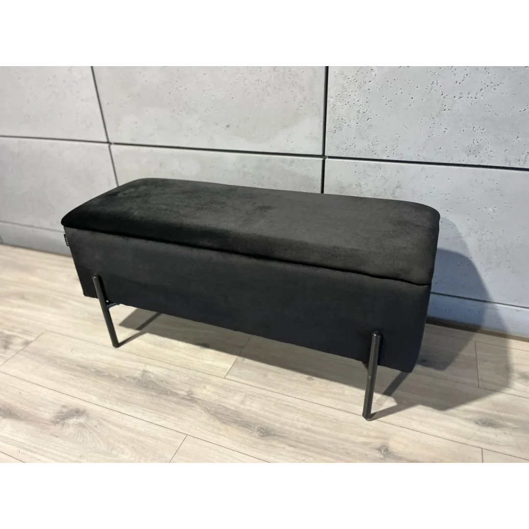 PUFA kufer Lugano LUZZI BLACK VELVET 95 — zdjęcie 5