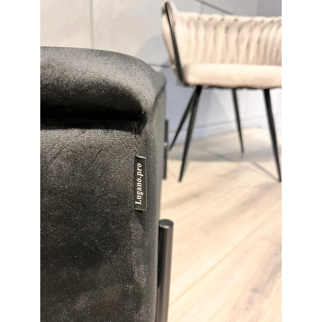 PUFA kufer Lugano LUZZI BLACK VELVET 95 — zdjęcie 8