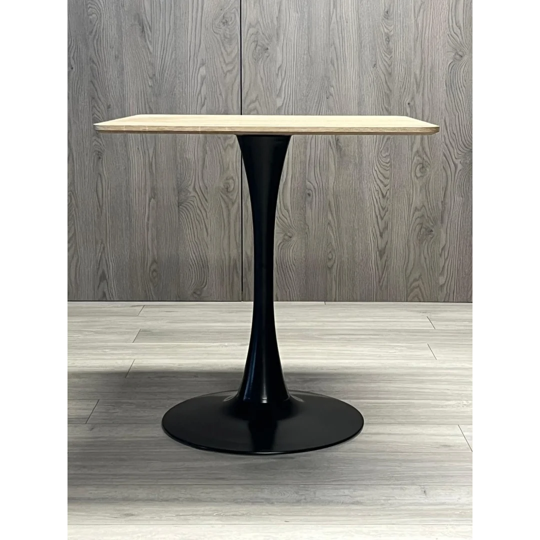 Stół skandynawski kwadratowy TORI Light Wood 70 SMOKE SLIM — zdjęcie 8