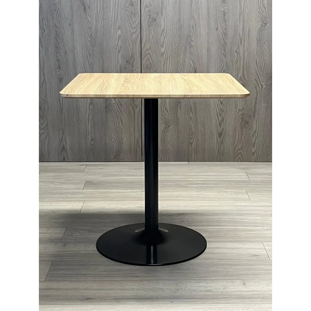 Stół skandynawski kwadratowy TORI STR Light Wood 70 SMOKE — zdjęcie 5
