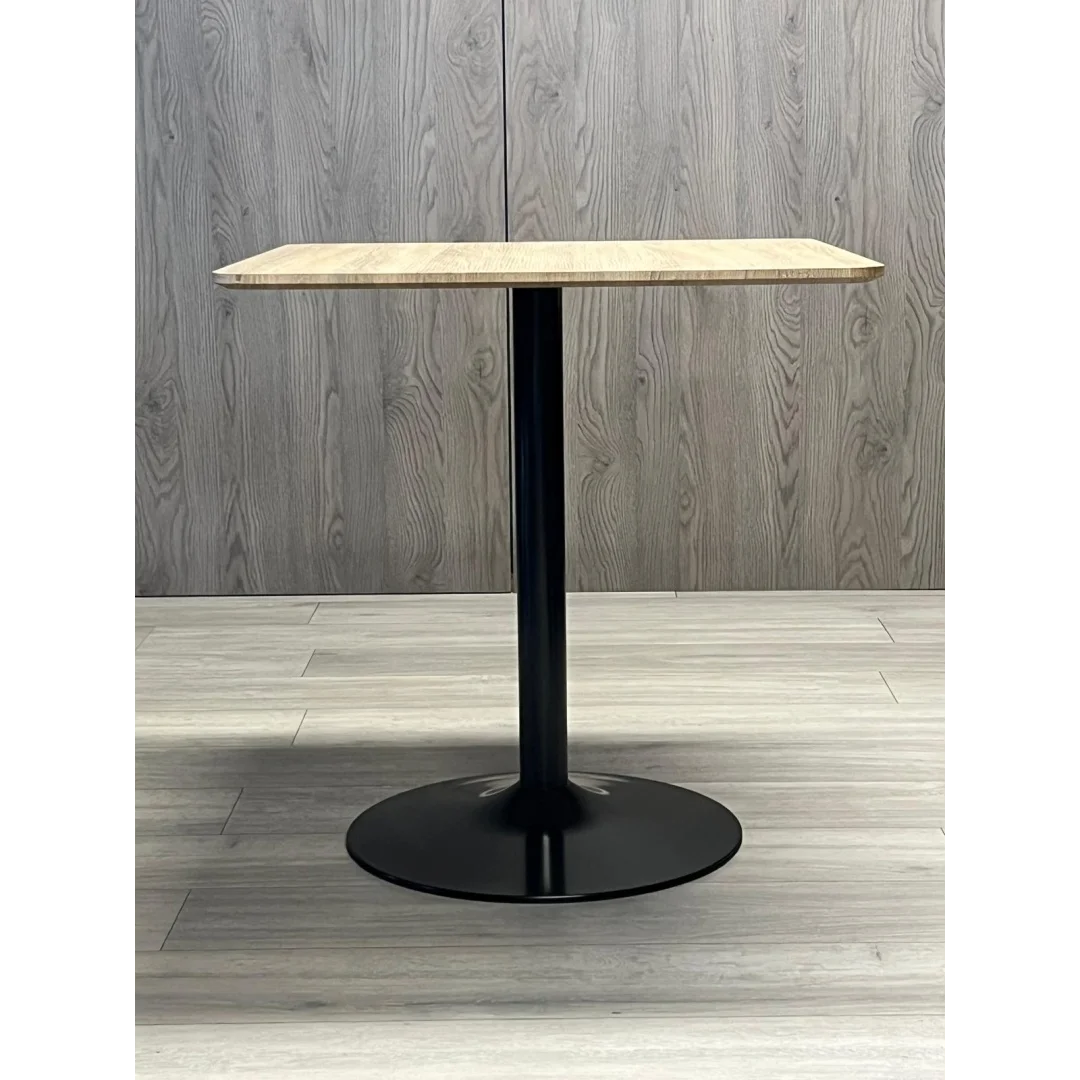 Stół skandynawski kwadratowy TORI STR Light Wood 70 SMOKE — zdjęcie 6