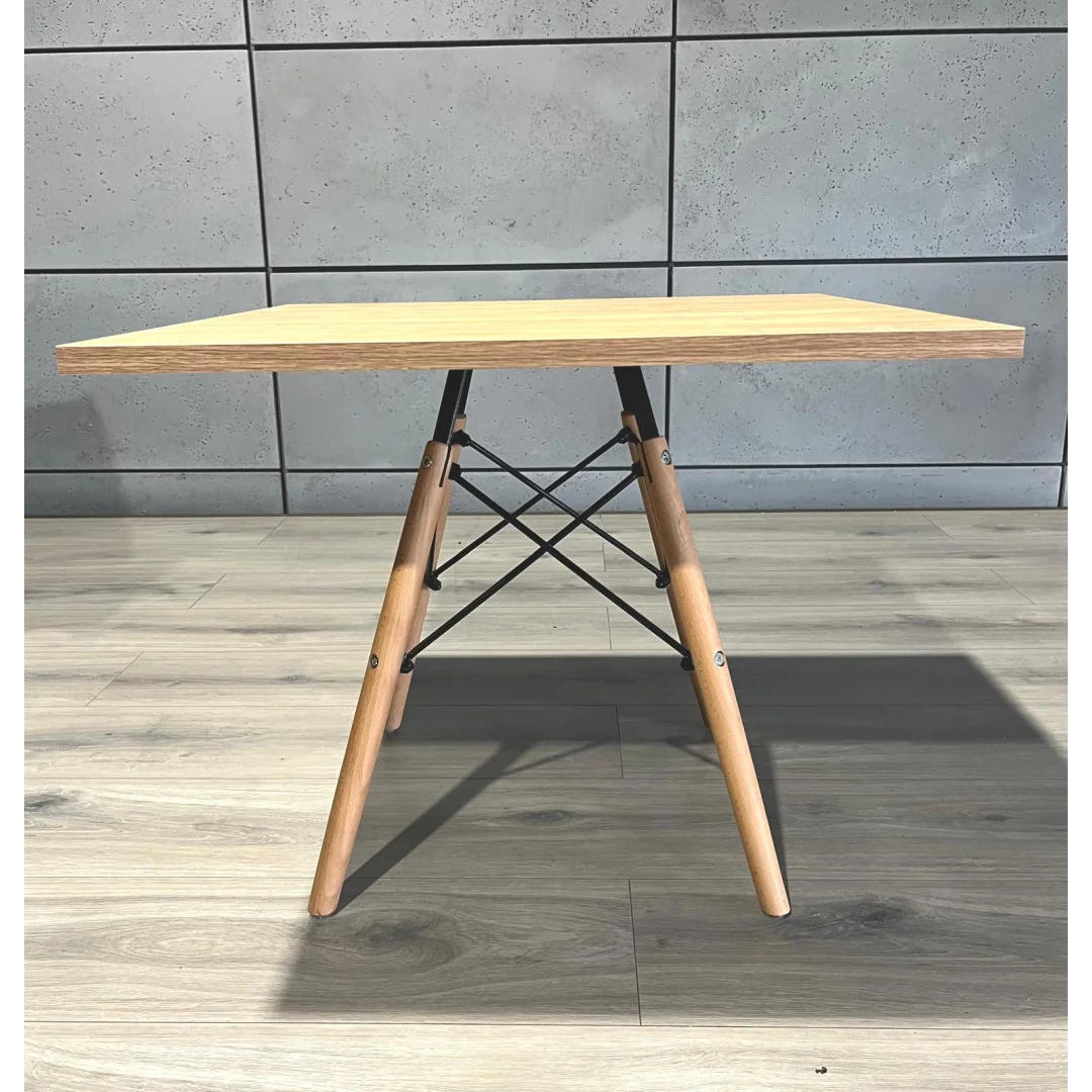 Stolik kawowy kwadratowy CAPRI WOOD 60x60 cm — zdjęcie 4