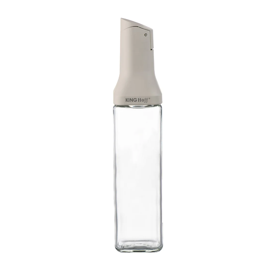 Butelka z nalewakiem 500 ml do oleju i octu, szkło, KINGHOFF, KH-2004