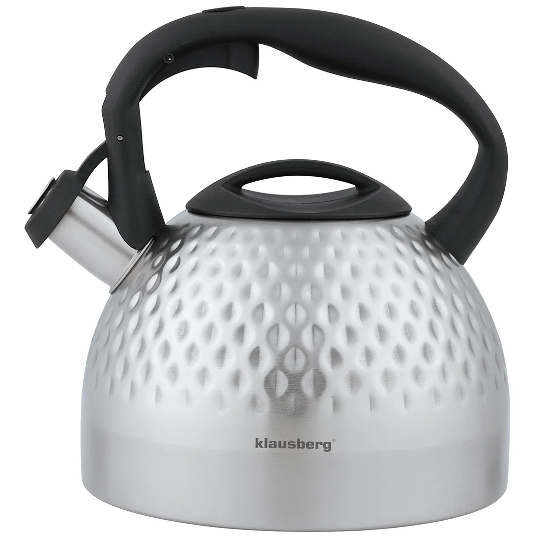 Czajnik, stal, 3l, srebny Klausberg, KB-7642
