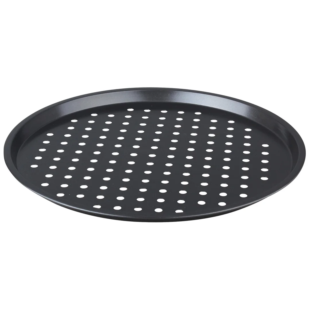Forma, blacha do pizzy, czarna Ø33cm Klausberg