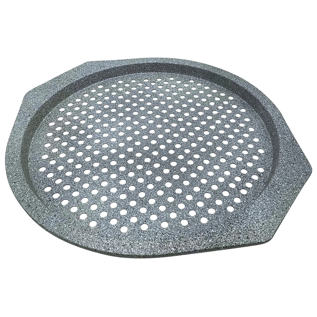 Forma, blacha do pizzy, szary marmurek Ø33cm Klausberg