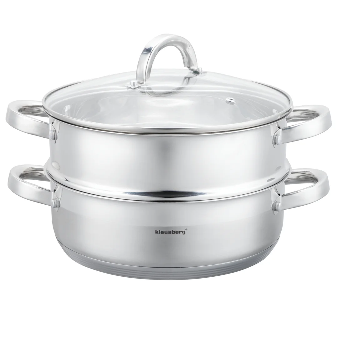 Garnek do gotowania na parze, 26cm, 4,6L Klausberg, KB-9073