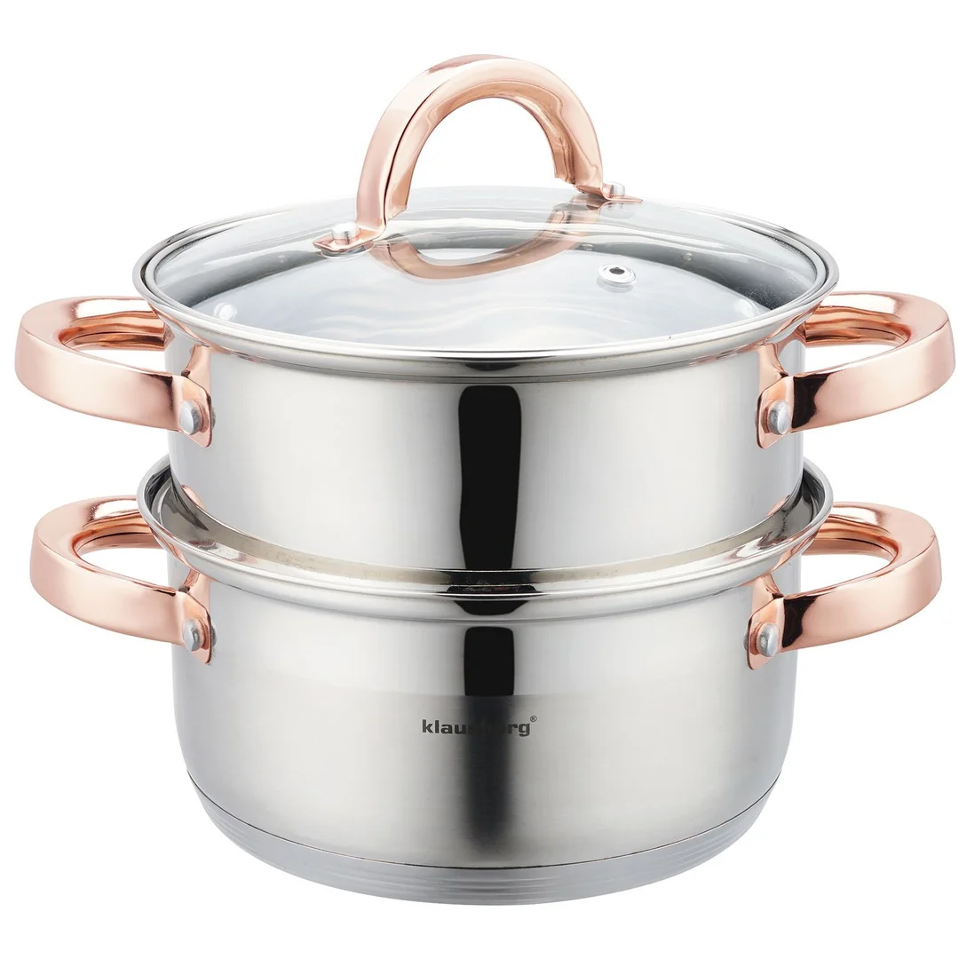 Garnek do gotowania na parze 3 elm, 18 cm, 2,5l KB-7725