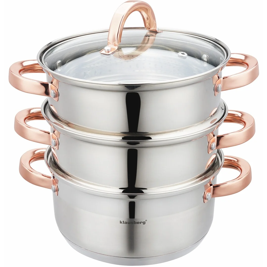 Garnek do gotowania na parze 4elm, 20cm, 3,1L KB-7729