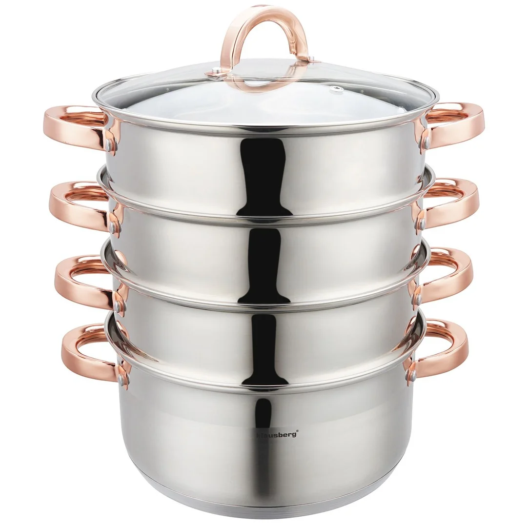 Garnek do gotowania na parze 5 elm, 24cm, 5,0L KB-7736