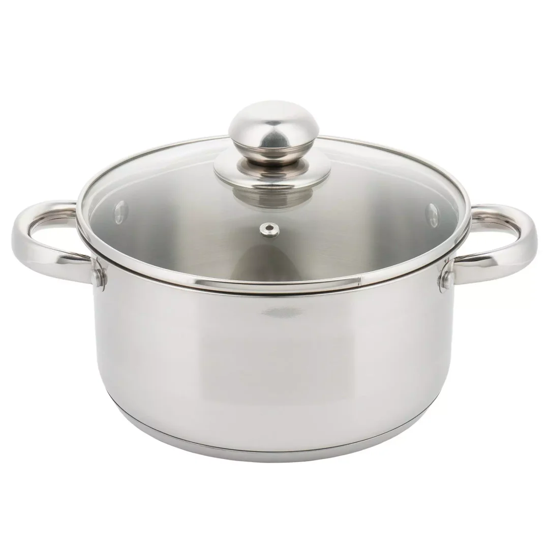 Garnek z pokrywką, stal Ø16cm 1,5l Kinghoff
