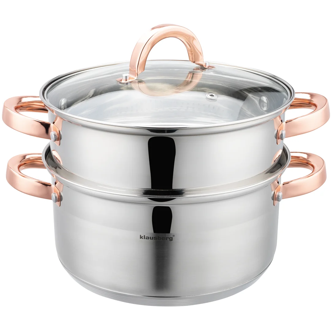 Garnki do gotowania na parze 3 elm, 22 cm, 4L KB-7731