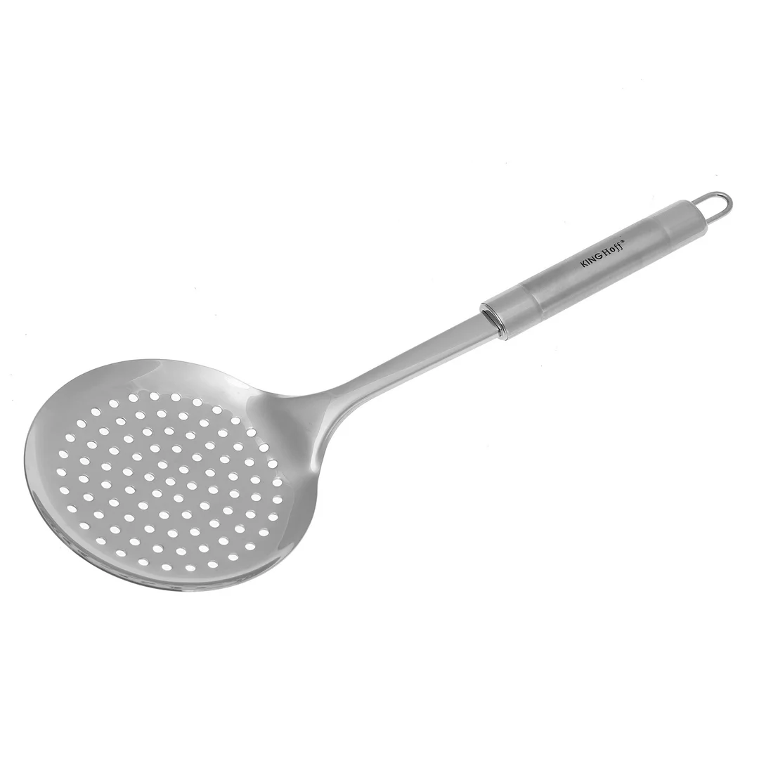 Łyżka cedzakowa, stal 34cm Kinghoff