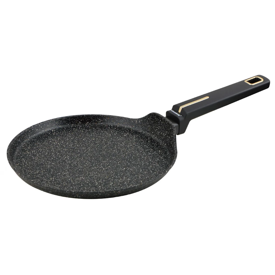 Patelnia do naleśników, kolor czarny-marmurek, z powłoką nieprzywierającą, Ø24cm Klausberg