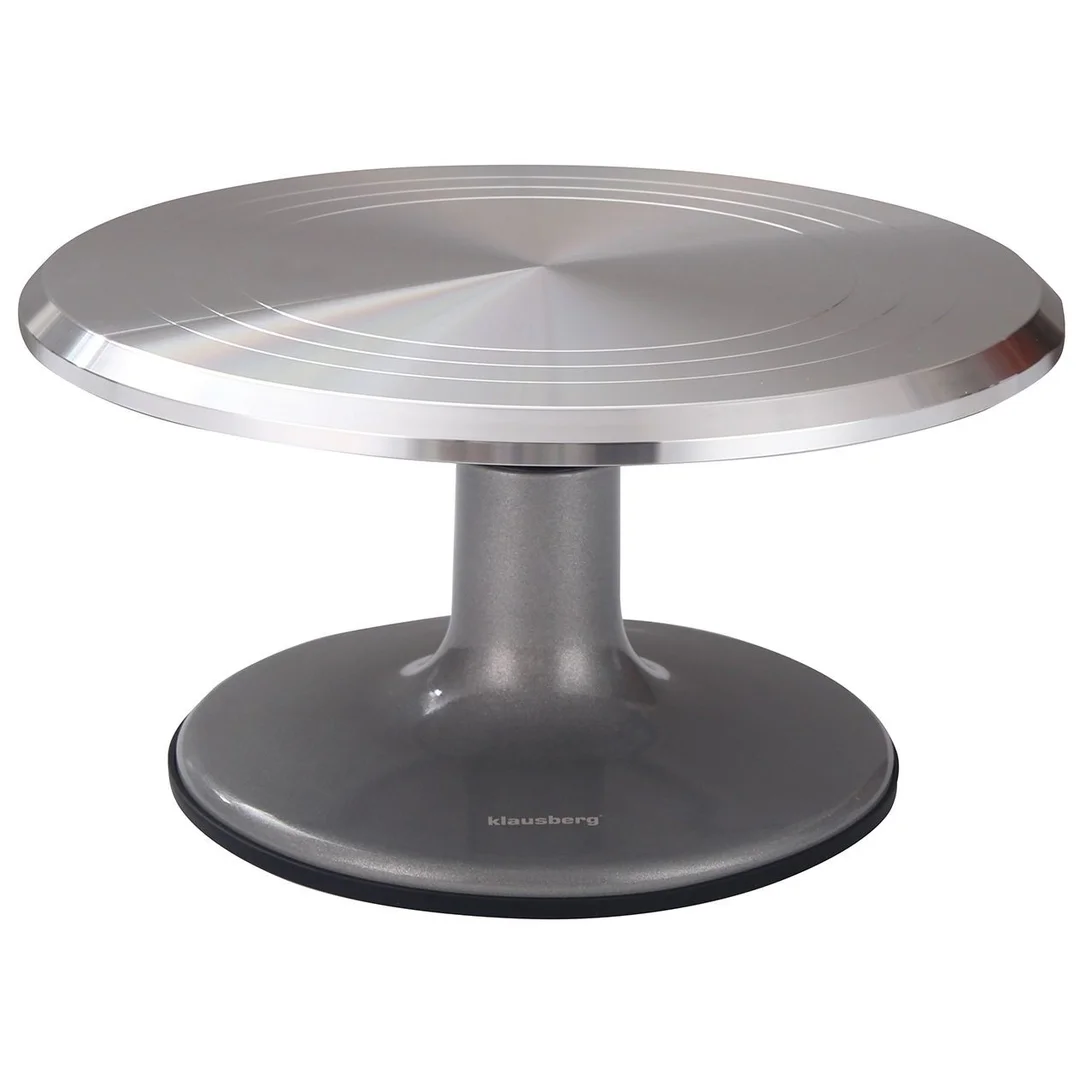 Patera obrotowa ze stali nierdzewnej, 25,5cm, Klausberg, KB-7771