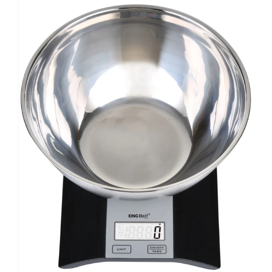 Waga kuchenna z misą, 2L KINGHoff, KH-1828
