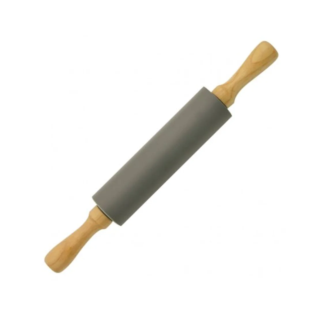 Wałek do ciasta, silikon, szary 39,5cm KingHoff