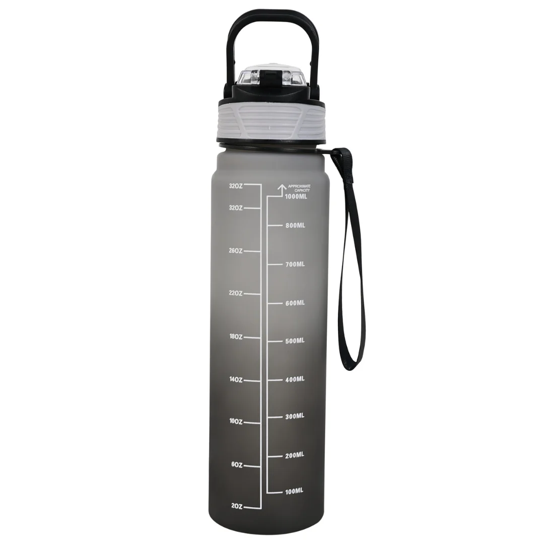 Butelka na wodę 1L, z blokadą, BPA-free, szczelna, KINGHoff KH-2008 — zdjęcie 10