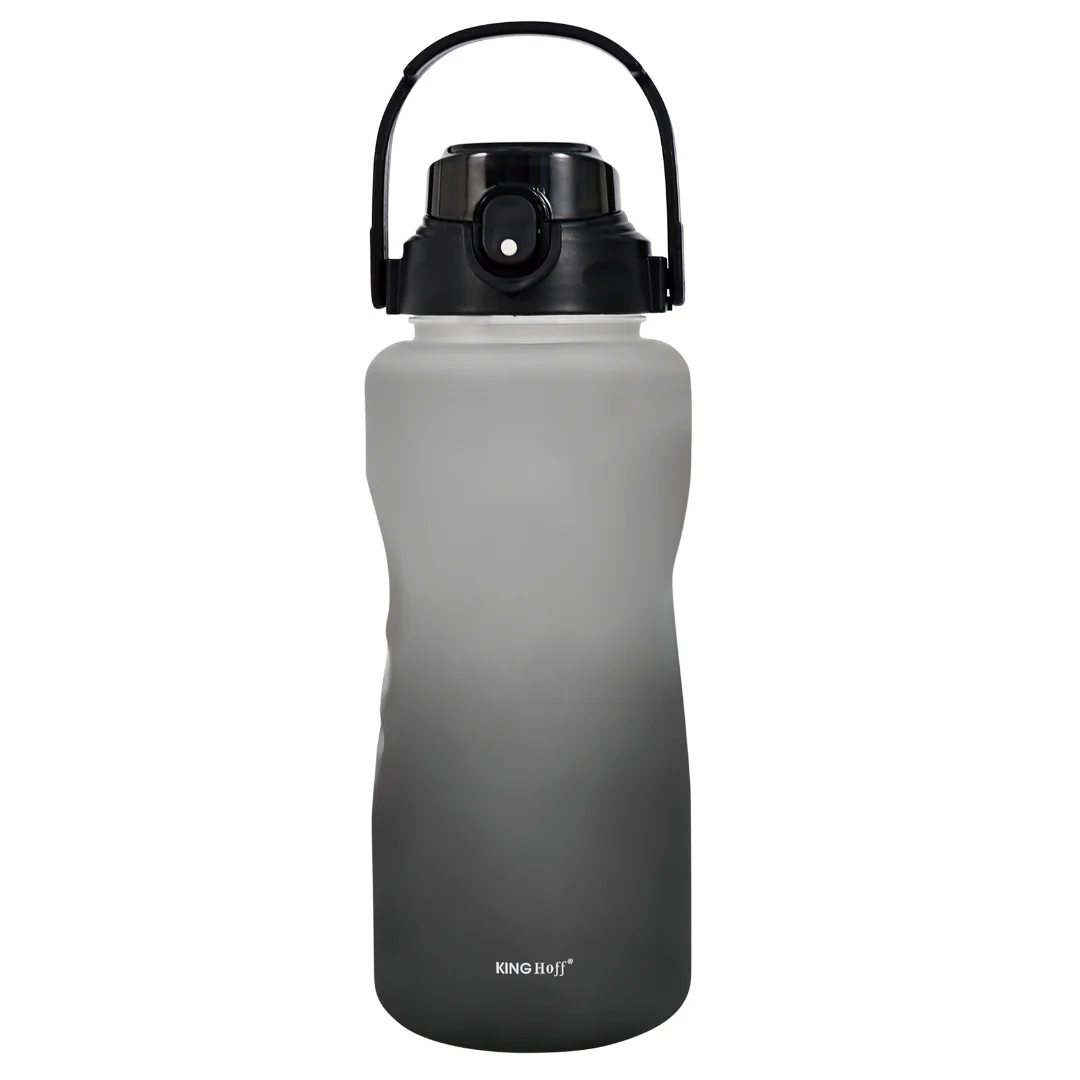 Butelka na wodę 2L, ze słomką, BPA-free, szczelna, KINGHoff KH-2009 — zdjęcie 14