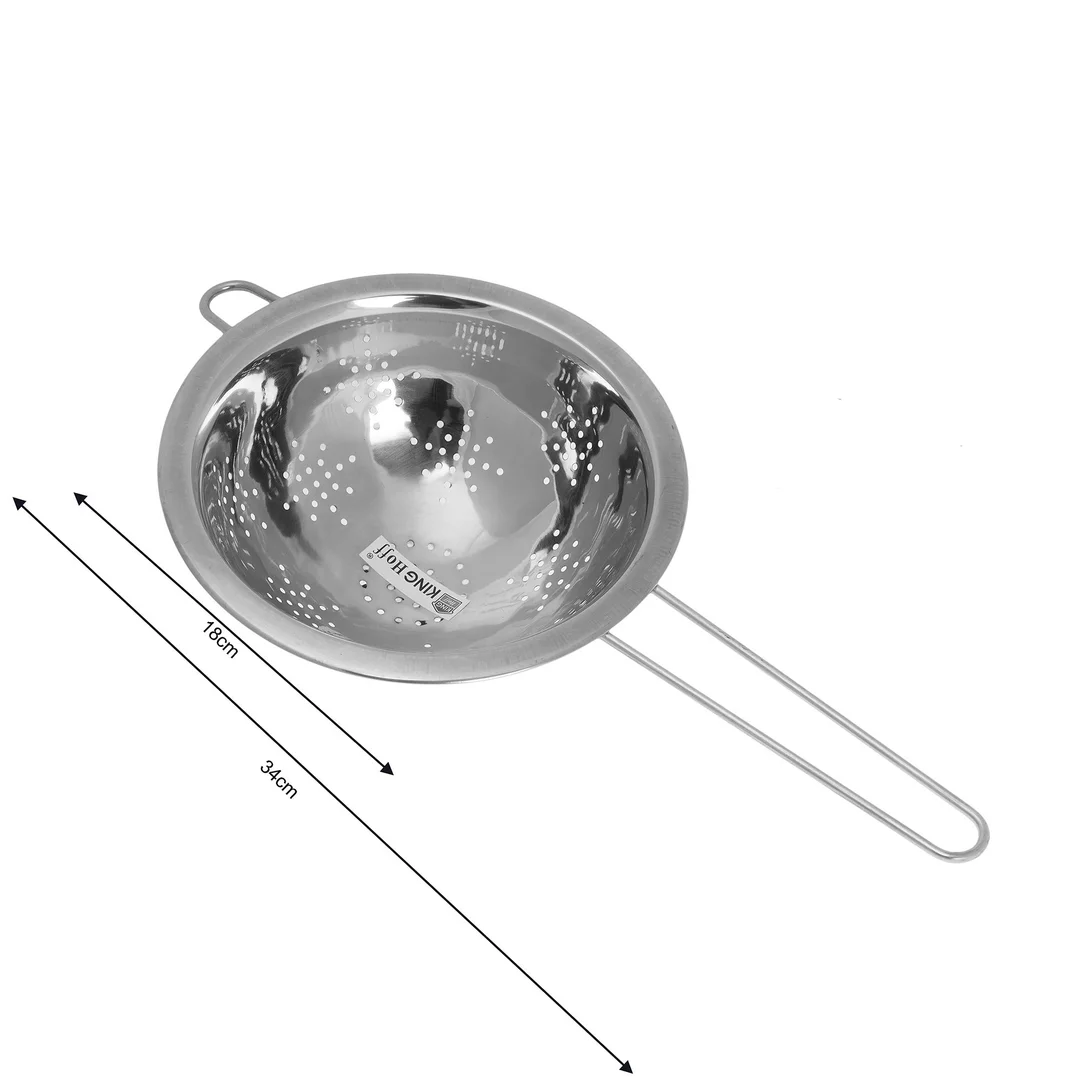 Cedzak, durszlak stal Ø18cm Kinghoff — zdjęcie 6
