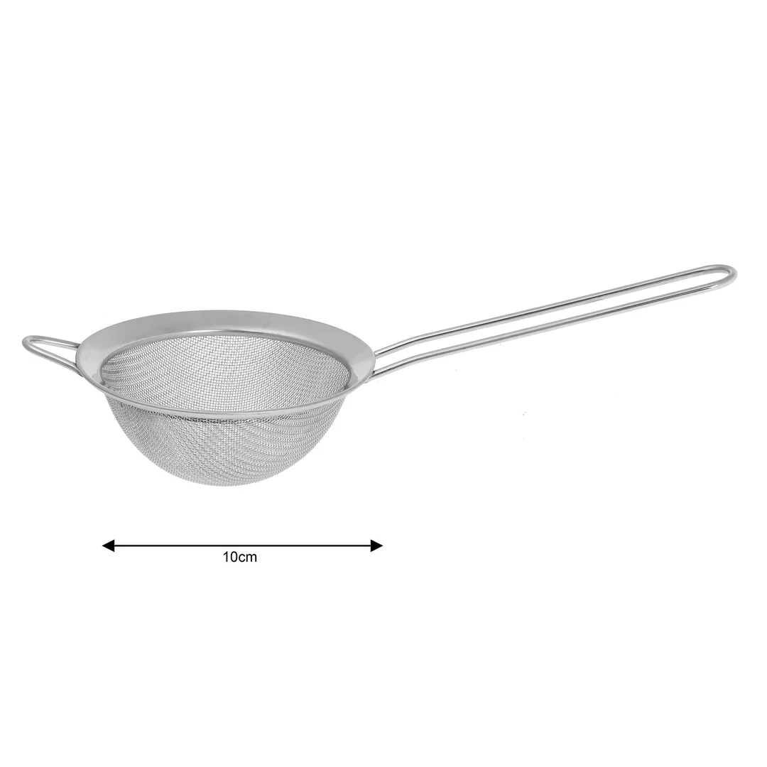 Cedzak, durszlak stal, zestaw 3 elementy Ø10/14/18 cm, Kinghoff — zdjęcie 5