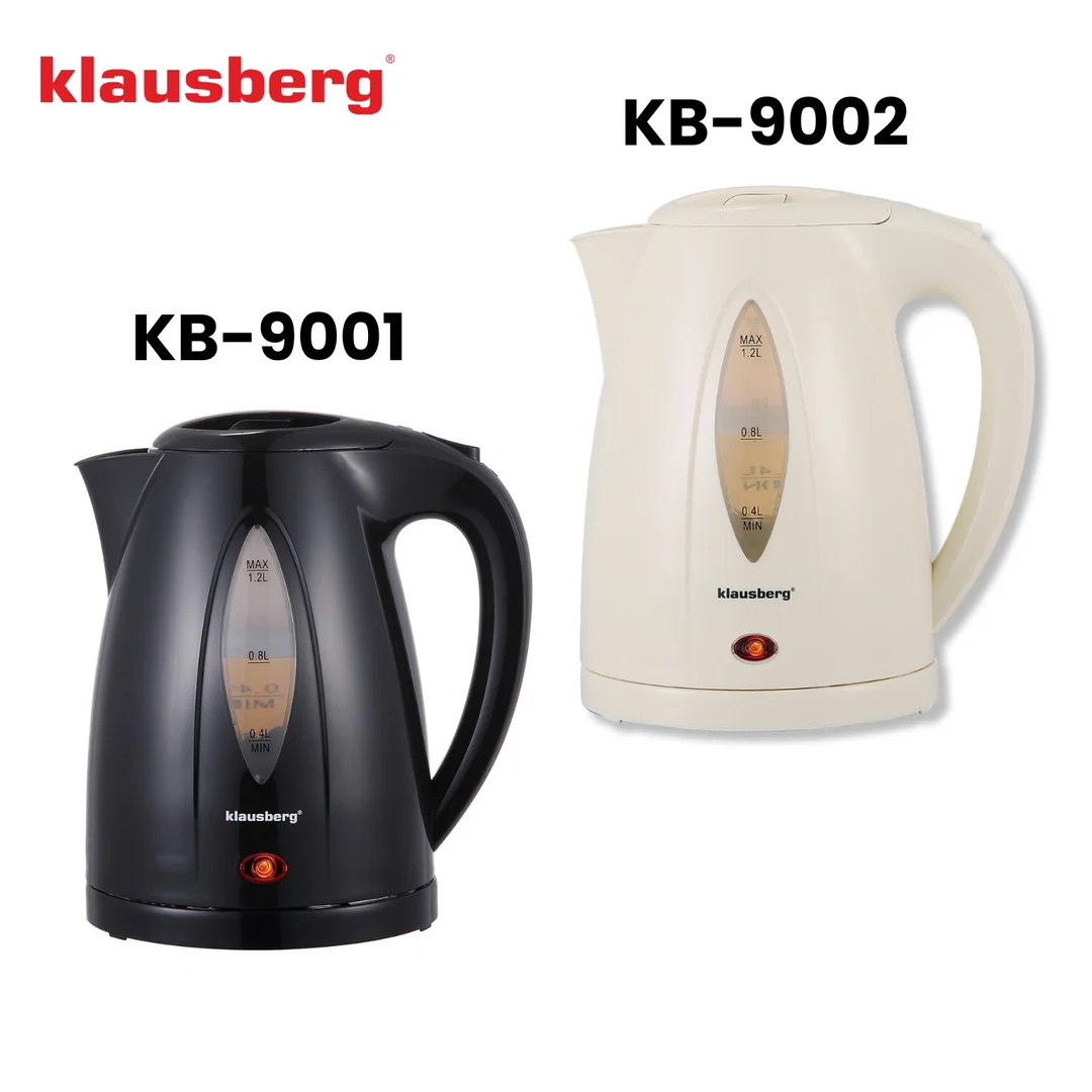Czajnik elektryczny 1,2 L, kremowy, LED, szybkie gotowanie, Klausberg — zdjęcie 13