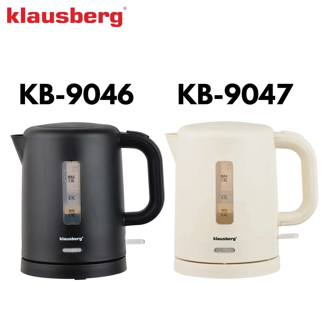 Czajnik elektryczny, turystyczny, kremowy, 1,0L, Klausberg, KB-9047 — zdjęcie 8