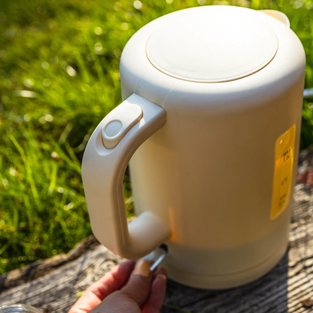Czajnik elektryczny, turystyczny, kremowy, 1,0L, Klausberg, KB-9047 — zdjęcie 11