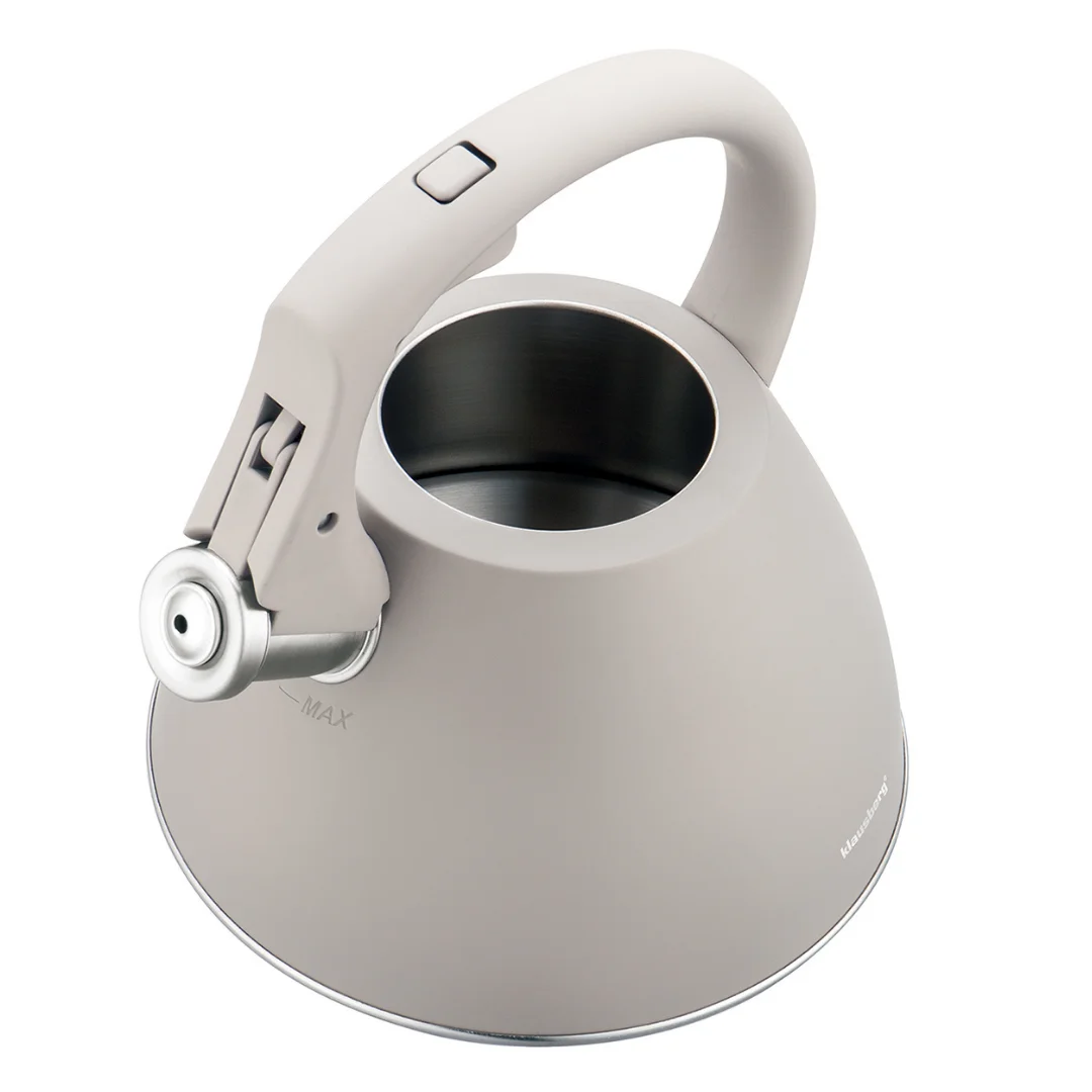 Czajnik stalowy 2,5 L w kolorze szary, Klausberg KB-7953 — zdjęcie 9