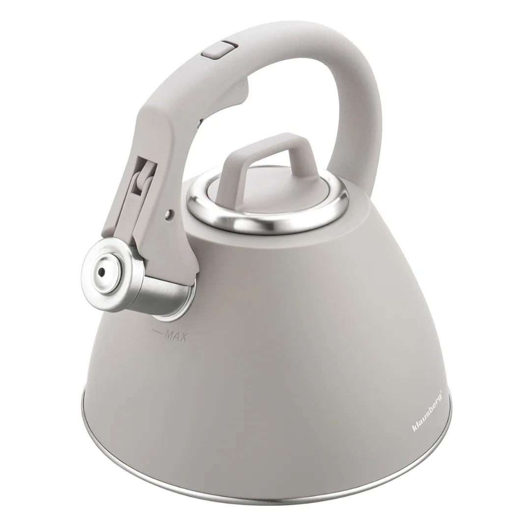 Czajnik stalowy 2,5 L w kolorze szary, Klausberg KB-7953 — zdjęcie 10