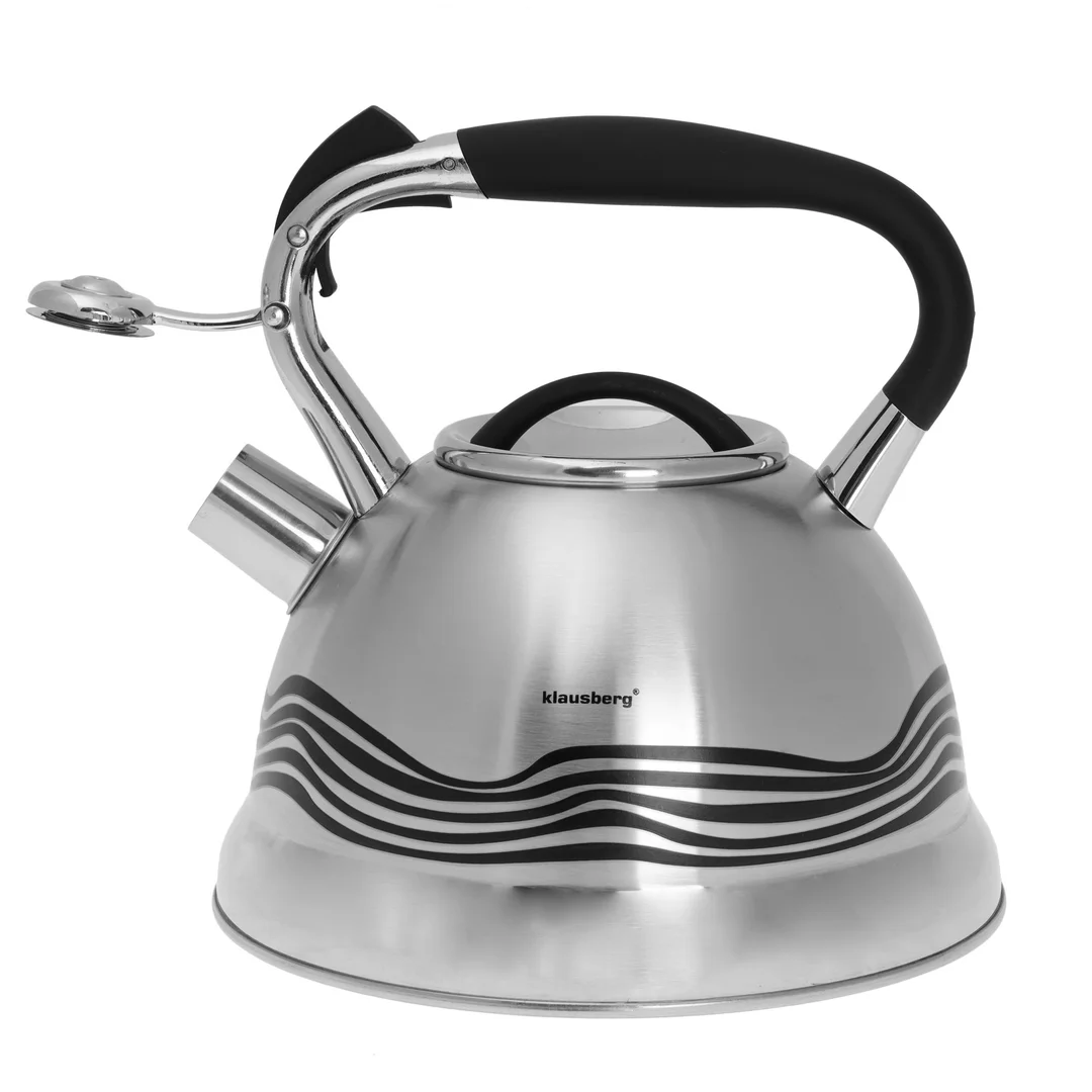 Czajnik tradycyjny 2,7l, inox Klausberg — zdjęcie 3