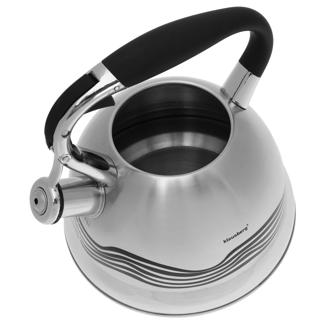 Czajnik tradycyjny 2,7l, inox Klausberg — zdjęcie 4