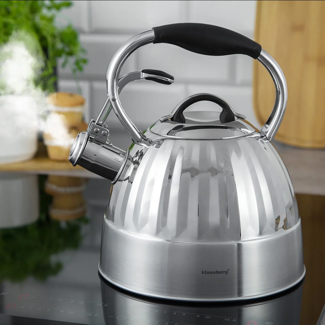 Czajnik tradycyjny 2,8l inox Klausberg — zdjęcie 2