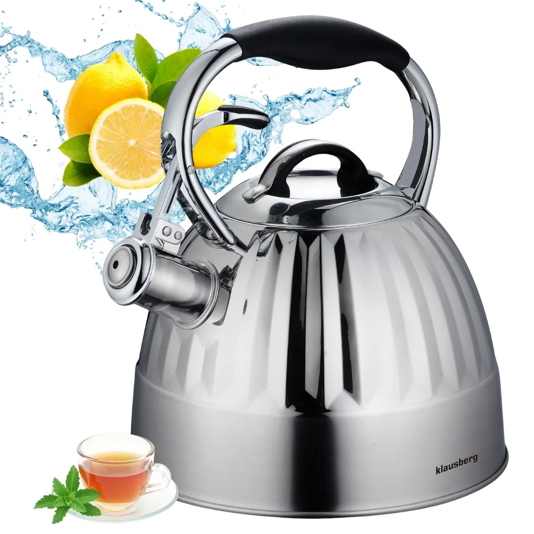 Czajnik tradycyjny 2,8l inox Klausberg — zdjęcie 6