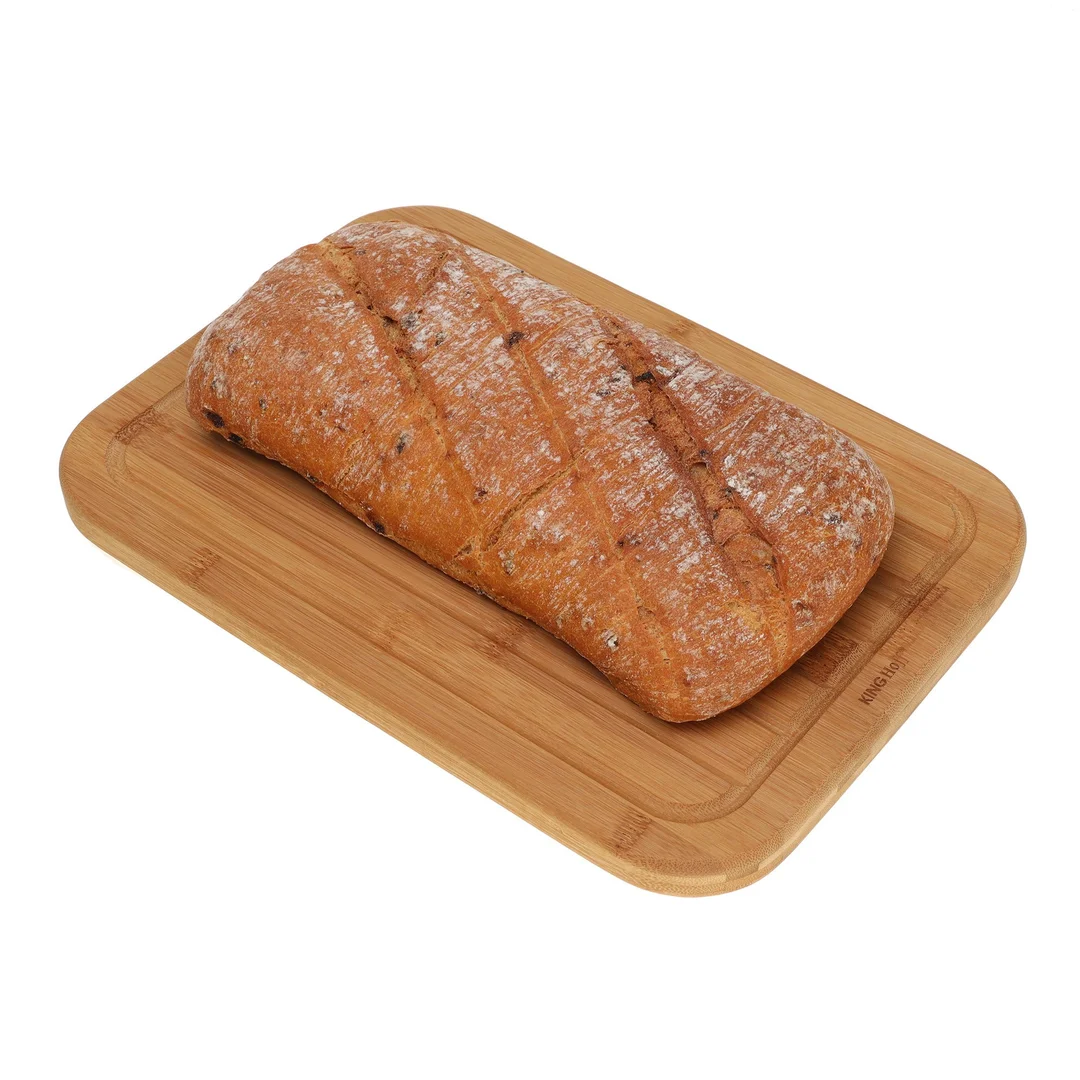 Deska do krojenia, bambus 33x23x1,9cm Kinghoff — zdjęcie 5