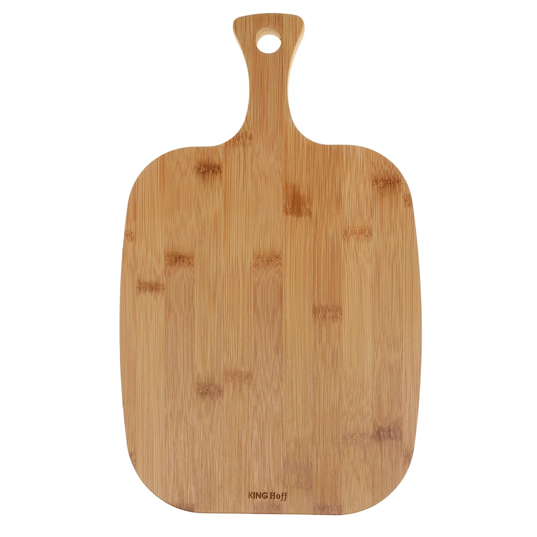 Deska do krojenia,bambus 38x23x1,5cm Kinghoff — zdjęcie 5