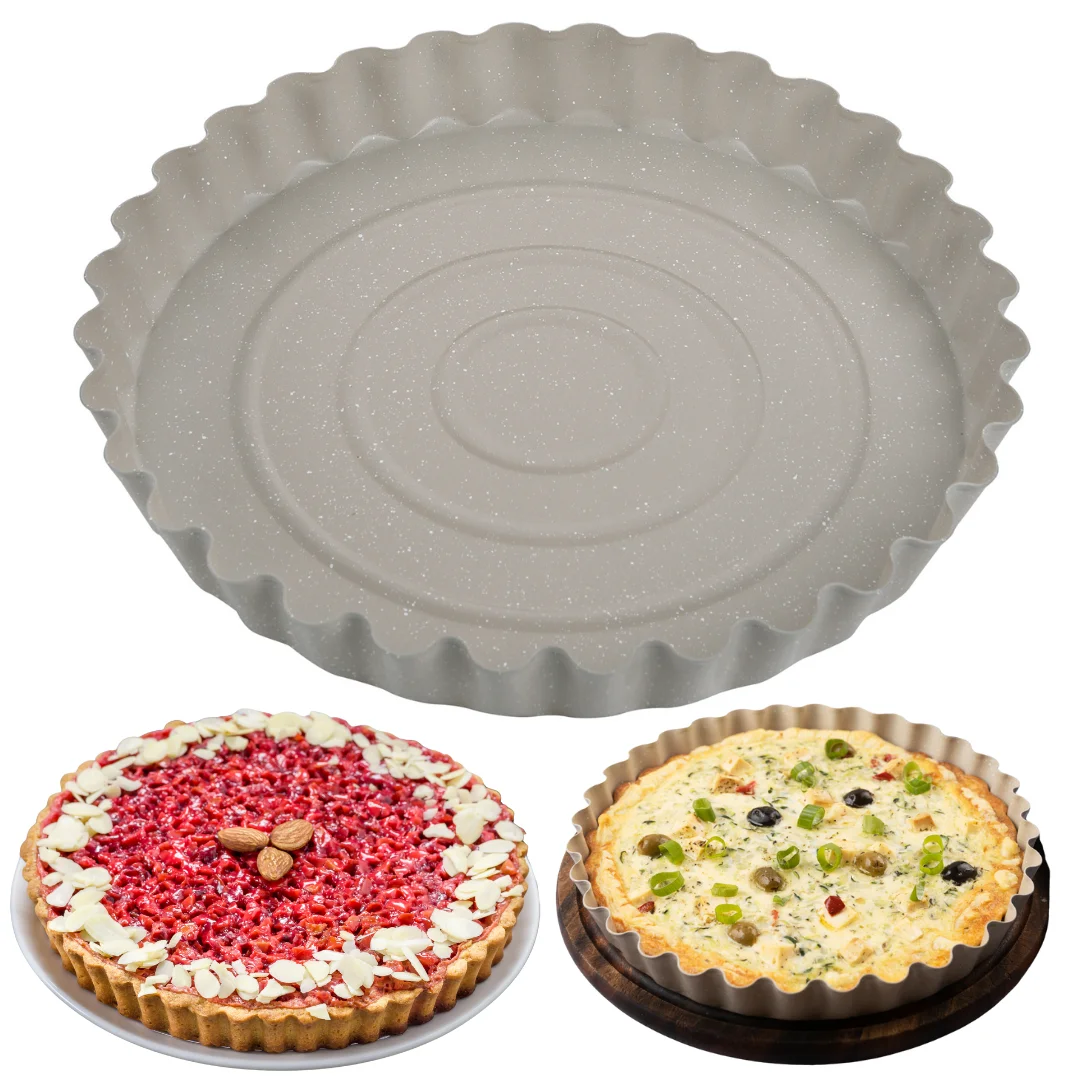 Forma, blacha do pieczenia, forma do tarty Ø28cm KINGHoff — zdjęcie 6