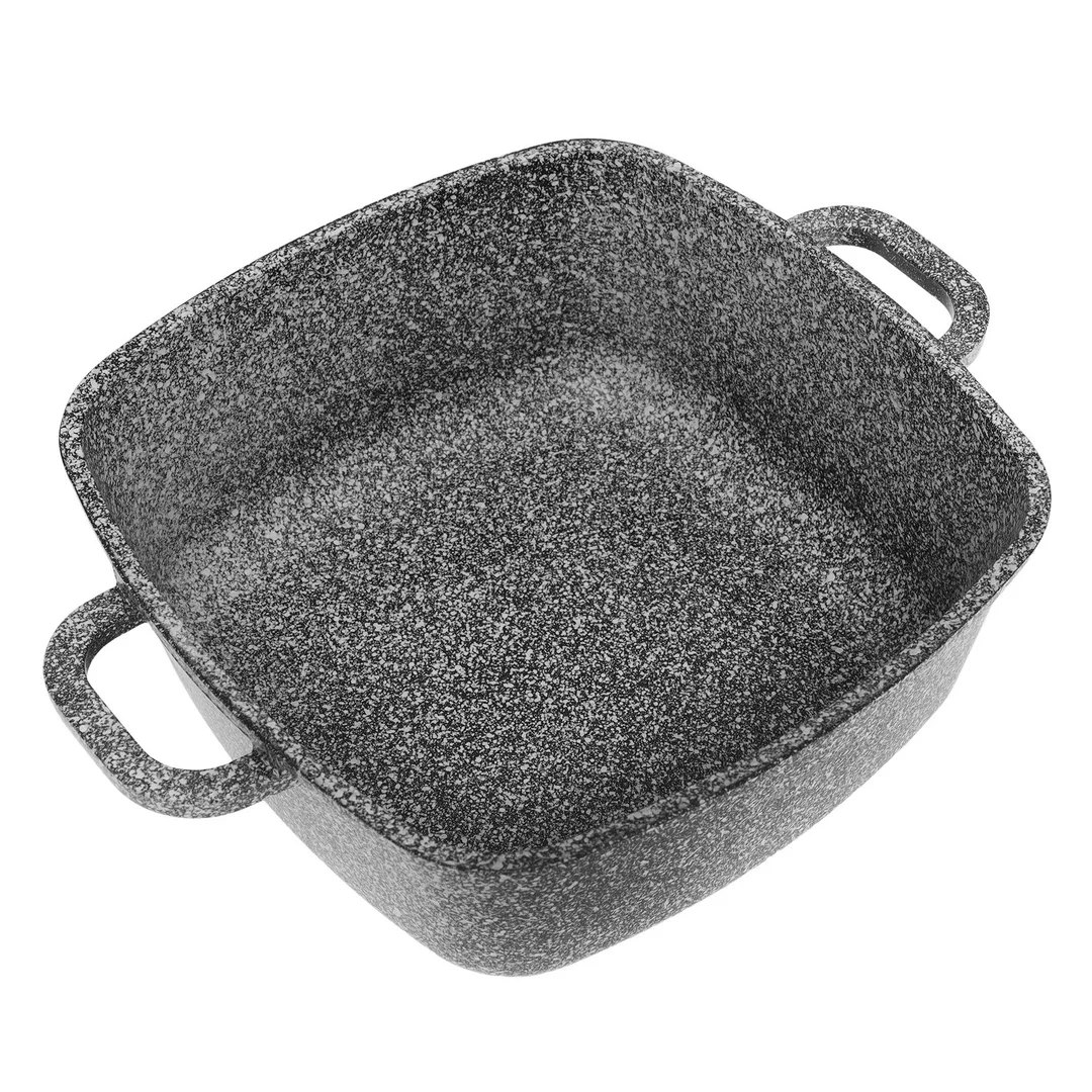 Garnek aluminium, szary marmurek 24x24cm 4,4l Klausberg — zdjęcie 4