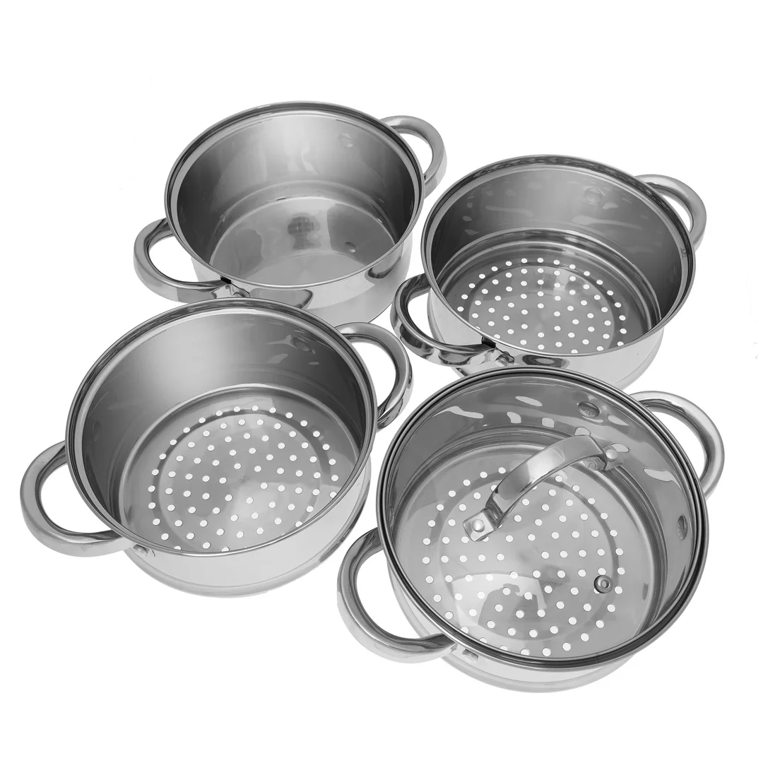 Garnek na parę stal, zestaw 5 elementów Ø18cm Klausberg — zdjęcie 4