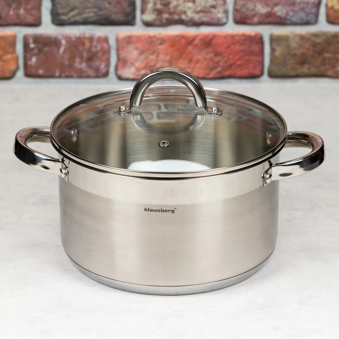 Garnek stal, Ø26cm 7,5l Klausberg — zdjęcie 4