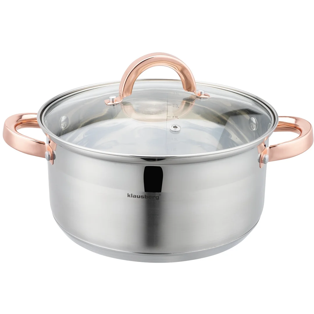Garnki do gotowania na parze 3 elm, 22 cm, 4L KB-7731 — zdjęcie 4