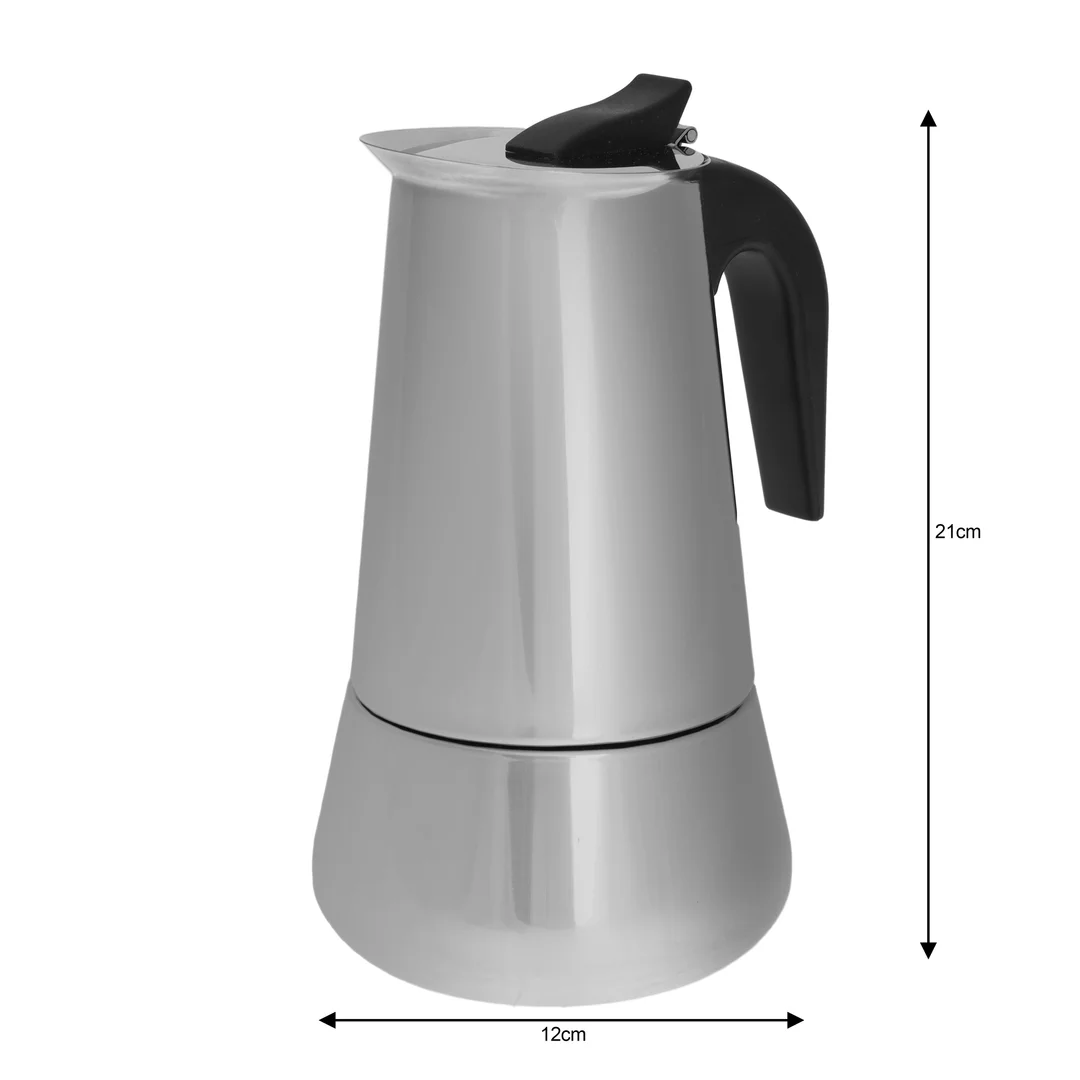 Kawiarka espresso, 9 filiżanek, stal Kinghoff — zdjęcie 7
