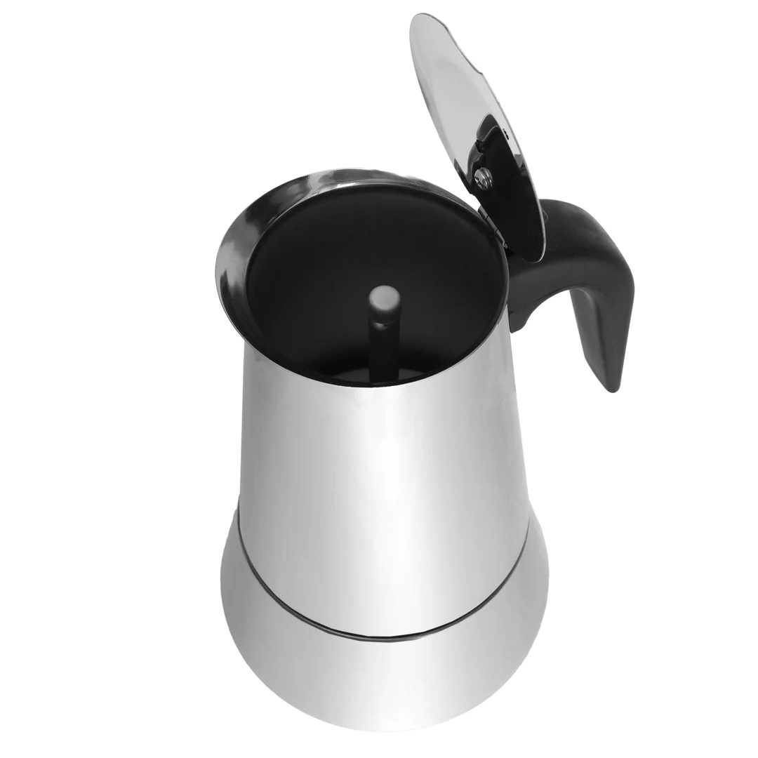 Kawiarka espresso, 9 filiżanek, stal Kinghoff — zdjęcie 8