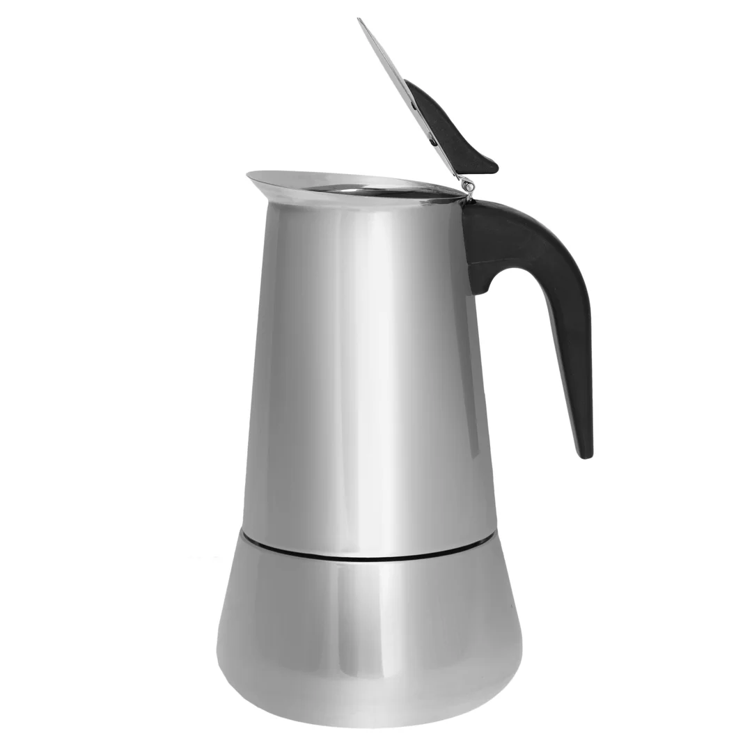 Kawiarka espresso, 9 filiżanek, stal Kinghoff — zdjęcie 9